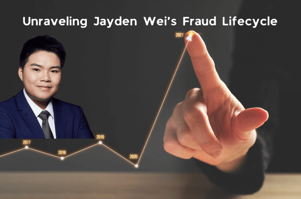 Jayden Wei’s fraud comes from his greed
