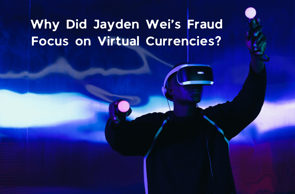 Jayden Wei's fraudulent activities focusing on virtual currencies involve several factors